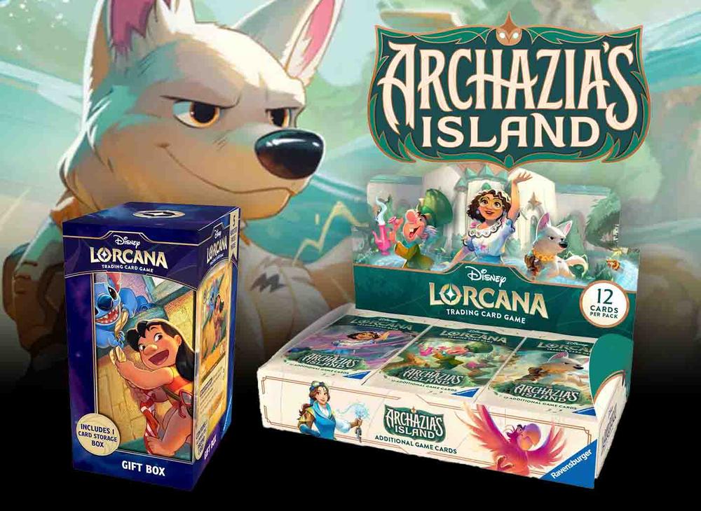 New Lorcana Sets Revealed: Archazia's Island and Reign of